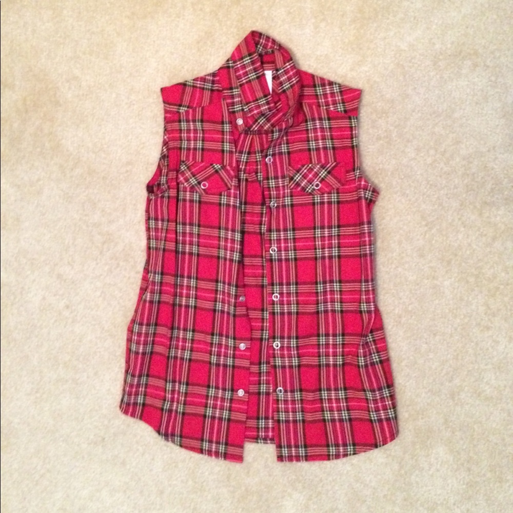 Children’s Dance Costume- Plaid Vest